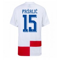 Camiseta Croacia Mario Pasalic #15 Primera Equipación Eurocopa 2024 manga corta